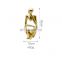 Golden do not see, do not say, resin figure decorative ornaments