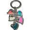 2016 Custom Fashion Colorful Keyring Metal Keychain