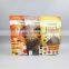 Juren top zip plastic bag/round bottom plastic food packaging bag/stand up pouch bag for meat,pork,beef,sea food