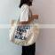 Outdoor Grocery Supermarket Shopping Tote Bag Canvas Shop Bag For Wholesale