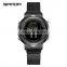SANDA 383 384 Trendy Milan Stainless Steel Strap Digital Couples Latest Led Sports Watches for Men and Woman