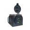 Tent modification dual USB3.1A car charger 12-24V automotive LED voltmeter detection LED display
