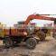 Колесный экскаватор Hitachi моделей EX60, EX60WD, гусеничный экскаватор