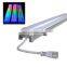 Outdoor Waterproof Milky White PC Cover IP65 12W Digital Addressable RGB LED Tube