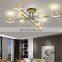 2021 New Nordic Minimalist Living Room Ceiling Lamp Creative Bedroom Study Pendant Lamp LED Luxury Art Chandelier