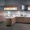 Modern design kitchen furniture L shape panel wooden kitchen cabinet