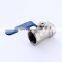 Custom Dn15-Dn100 High Quality Long Handle Stainless Steel Ball Valve