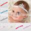 pearl jewelry crown baby hair accessories kids elastic headband MY-AC0025