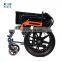 New Style Light Weight Manual Steel Folding Wheelchair for Elderly