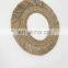 Handcrafted Seagrass Wall Decor Straw Rustic Big Round Art Decor Placemat Wholesale