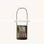 Eco Friendly Bamboo Lantern Grass Candle Holder New Design Candle Jar Cheap in Bulk Vietnam Supplier