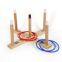 Wooden Yard Game Custom Ring Toss Game