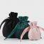Jewelry Packing Flannel Bag Royal Blue Color Drawstring Pouches