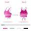 Free Design padded Sexy sports bra Cross Hollow Back Yoga Bra For Pilates Nuls Series