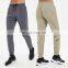 Good Quality Stretch Quick Dry Elastic Drawstring Zipper Side Pocket Men's Jogging Pants Workout Casual Sports Fitness Gym Wear