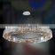 Wholesale modern brass decorative chandelier LED glass dining hanging lamps