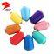 Polyester High Stretch Yarn Hank Dyed Colorful Copy Nylon Yarn Twisted Low Breakage Polyester Yarn