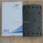 good quality bus parts auto brake lining for truck and bus 3552-00753 ZK6120 bus rear brake lining