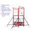 Remote controlled electric scaffolding