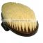 wooden and pure boar bristle mens hair brush
