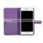 Universal Fit Protective Funky Clear Card Slots Flip Leather Mobile Phone Case