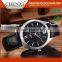 Top Quality Fashion Unisex Brand Quartz Custom Logo Leather Watches