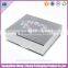 light silver printing frosted paperboard cosmetic packaging