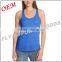 fashion designer comfortable custom fitness apparel plain singlet
