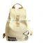 2016 Wholesale fashion canvas backpack popular white outdoor backpack for girls  hot sale bags                        
                                                                                Supplier's Choice