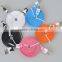 multi-color flat wire micro usb a data charging cable for iphone