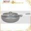 MSF-6626-Wok Big sizes wok pan with ceramic non stick coating pressing aluminum wok