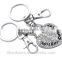 2016 Fashion custom wholesale metal keychain