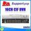800TVL Surveillance CCTV System 16ch DVR Kit,dvr mainboard,Police Mini Camera