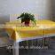 Hot embossed and printed compound non-woven fabric PVC tablecloth
