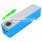 High quality small size cigarette lighter power bank 2600mah