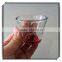 Small glass candle jars for home decoration DH536