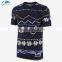 Men's under tops durability training & jogging shirt with printings