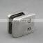 stainless steel square D shape glass clamp flat/ tube back for square tube