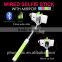 best seller product 2015 Wired foldable selfie stick with mirror, monopod selfie stick for nokia lumia 1520