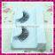 Top quality red cherry human hair strip false eyelashes