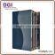 durable leather menu book metal corners menu cover genuine leather folders