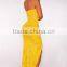 Hot Selling Elegant Split Backless Lace Evening Dress