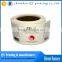 waterproof and oil resistant vinly sticker,adhesive laminated vinly label sticker
