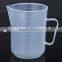 1000ml plastic beaker with comfortable handle,Laboratory Plastic Beakers