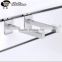 Metal Chrome Oval Tube brackets Glass Hold Bracket For Glass