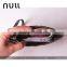 Customized OEM service leather phone wallet with zipper coin holder