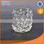 2016 new design glass candle holder for home&garden wedding table centerpieces