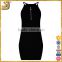 Women's Zip-Front casual Fit and pencil Dress