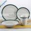 16 pieces ceramic dinnerware set