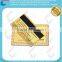 Custom Magnetic Stripe card with barcode , Hollow out Magnetic metal card